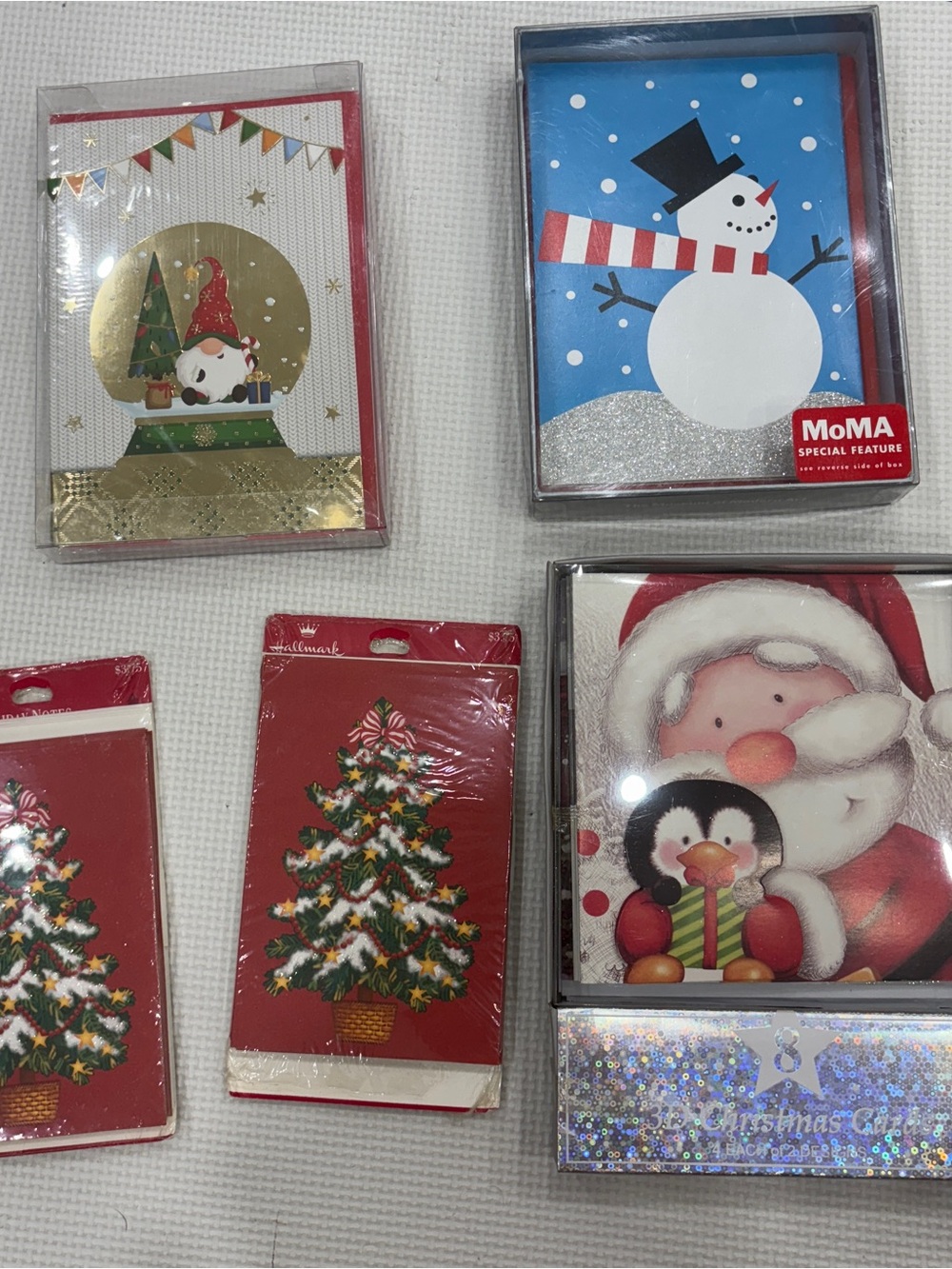 28 Holiday Cards - Pack of Assorted Christmas Designs